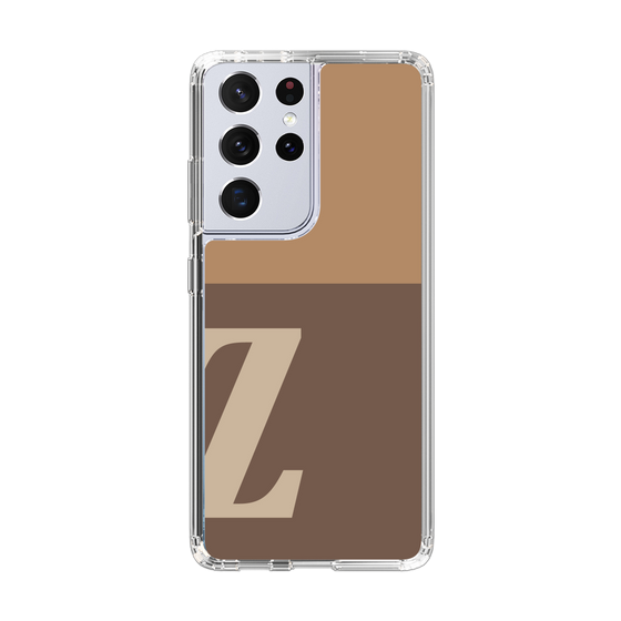Slim Protection Case［ Original - initial two tone - Z brown ］