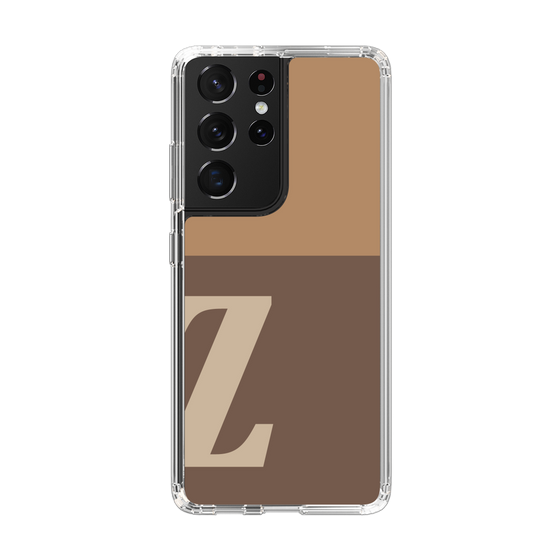 Slim Protection Case［ Original - initial two tone - Z brown ］