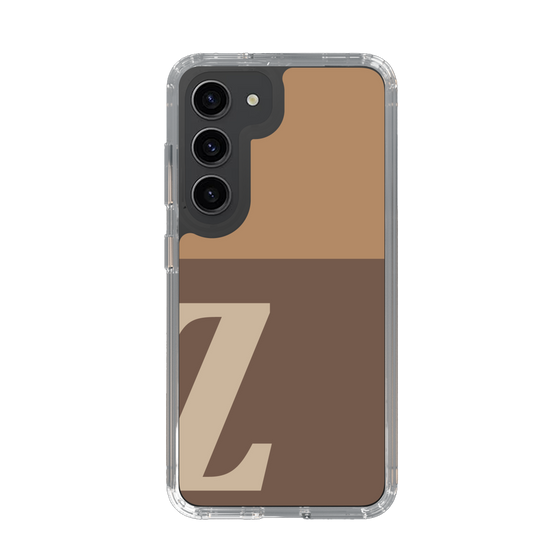 Slim Protection Case［ Original - initial two tone - Z brown ］