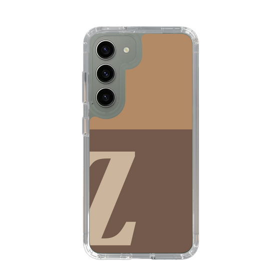 Slim Protection Case［ Original - initial two tone - Z brown ］