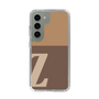 Slim Protection Case［ Original - initial two tone - Z brown ］