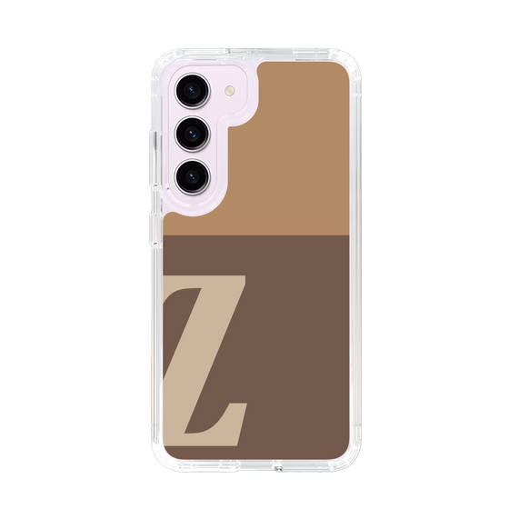 Slim Protection Case［ Original - initial two tone - Z brown ］