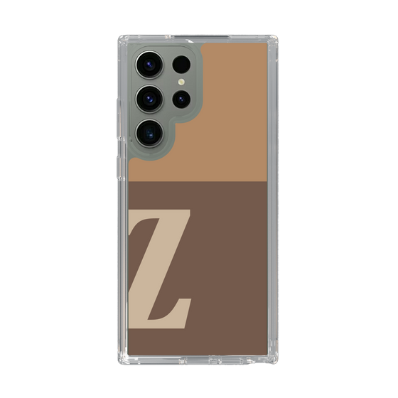 Slim Protection Case［ Original - initial two tone - Z brown ］