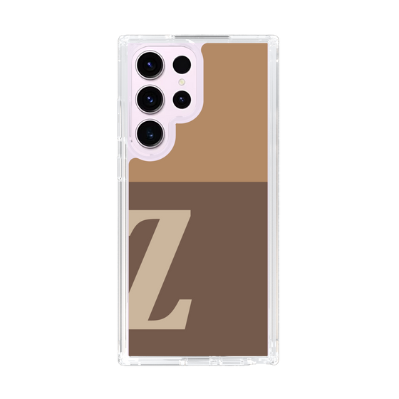 Slim Protection Case［ Original - initial two tone - Z brown ］