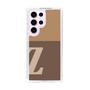 Slim Protection Case［ Original - initial two tone - Z brown ］
