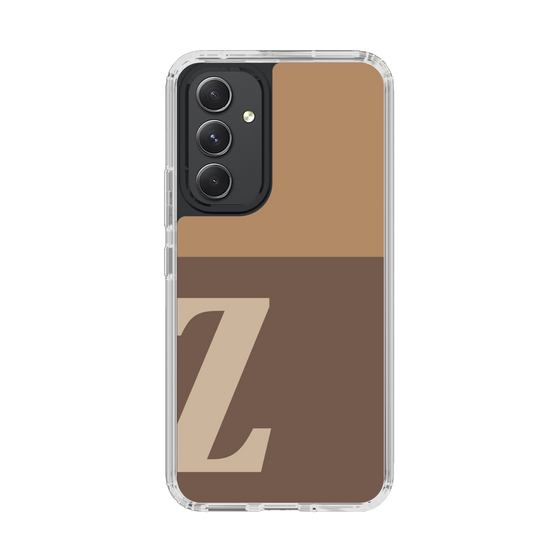 Slim Protection Case［ Original - initial two tone - Z brown ］