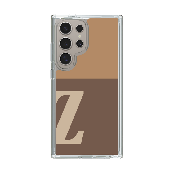 Slim Protection Case［ Original - initial two tone - Z brown ］