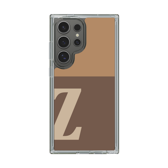 Slim Protection Case［ Original - initial two tone - Z brown ］