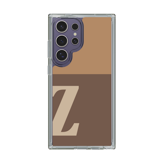 Slim Protection Case［ Original - initial two tone - Z brown ］