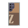 Slim Protection Case［ Original - initial two tone - Z brown ］