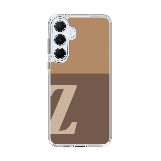 Slim Protection Case［ オリジナル - initial two tone - Z brown ］