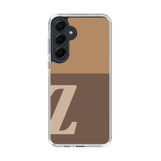 Slim Protection Case［ オリジナル - initial two tone - Z brown ］