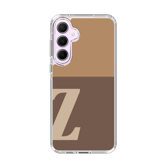 Slim Protection Case［ オリジナル - initial two tone - Z brown ］