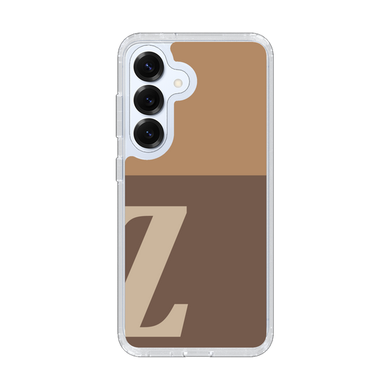 Slim Protection Case［ Original - initial two tone - Z brown ］