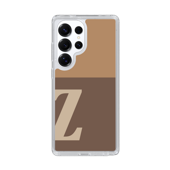Slim Protection Case［ Original - initial two tone - Z brown ］