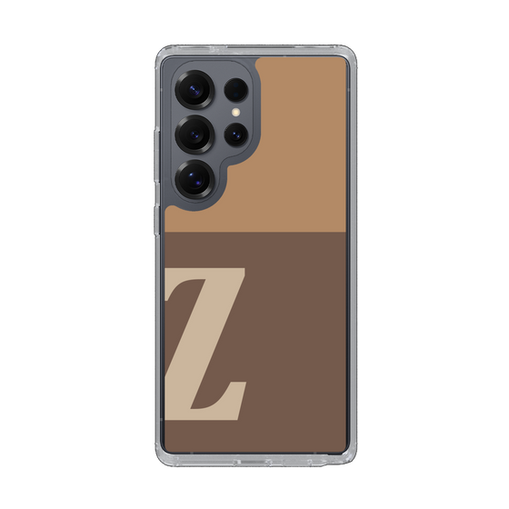 Slim Protection Case［ Original - initial two tone - Z brown ］