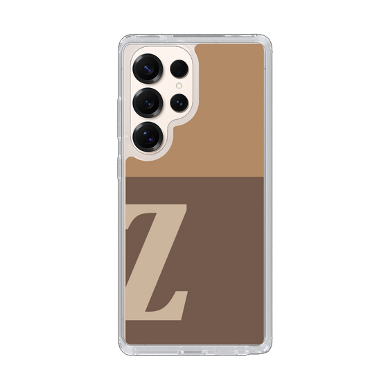 Slim Protection Case［ Original - initial two tone - Z brown ］