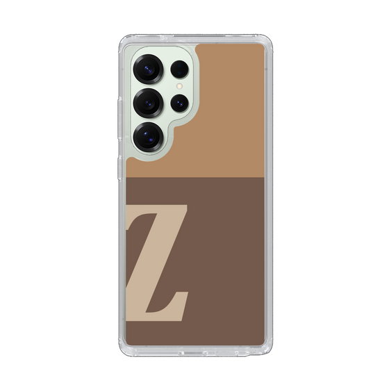 Slim Protection Case［ Original - initial two tone - Z brown ］