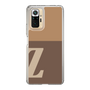 Slim Protection Case［ Original - initial two tone - Z brown ］
