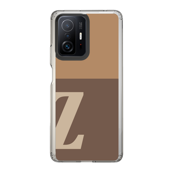 Slim Protection Case［ Original - initial two tone - Z brown ］