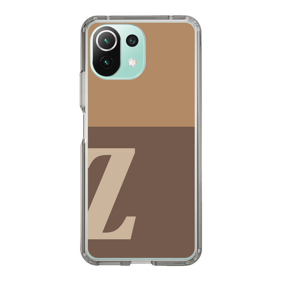 Slim Protection Case［ Original - initial two tone - Z brown ］