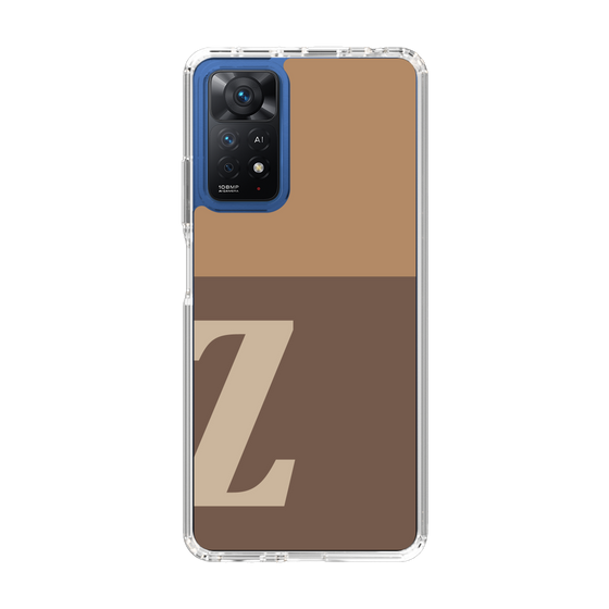 Slim Protection Case［ Original - initial two tone - Z brown ］