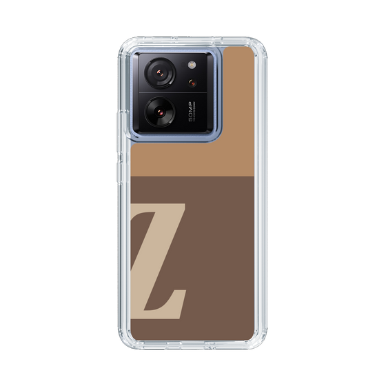Slim Protection Case［ Original - initial two tone - Z brown ］