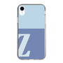Slim Protection Case［ Original - initial two tone - Z blue ］