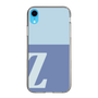 Slim Protection Case［ Original - initial two tone - Z blue ］