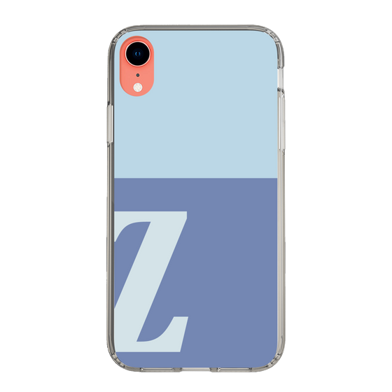 Slim Protection Case［ Original - initial two tone - Z blue ］