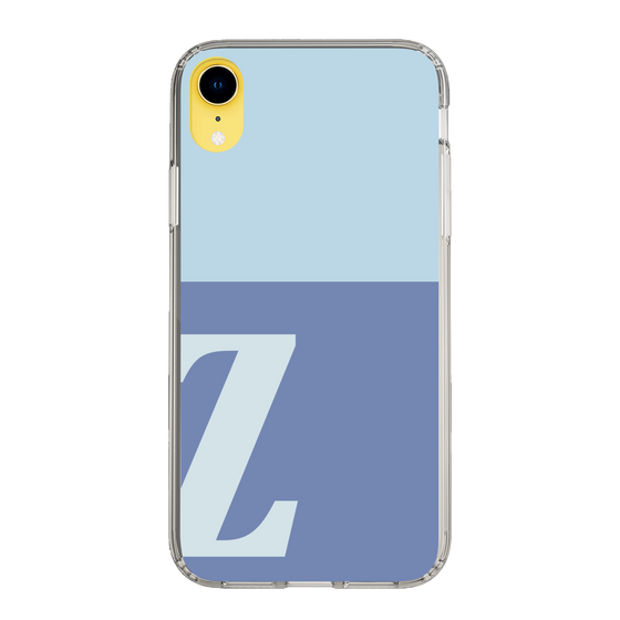 Slim Protection Case［ Original - initial two tone - Z blue ］