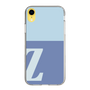 Slim Protection Case［ Original - initial two tone - Z blue ］