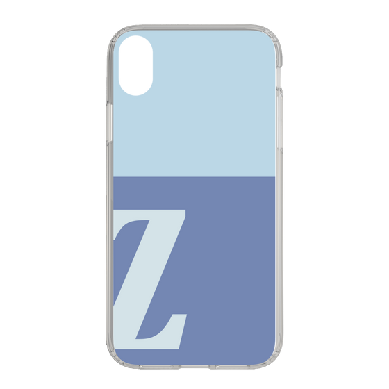 Slim Protection Case［ Original - initial two tone - Z blue ］
