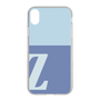 Slim Protection Case［ Original - initial two tone - Z blue ］