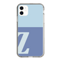 Slim Protection Case［ Original - initial two tone - Z blue ］