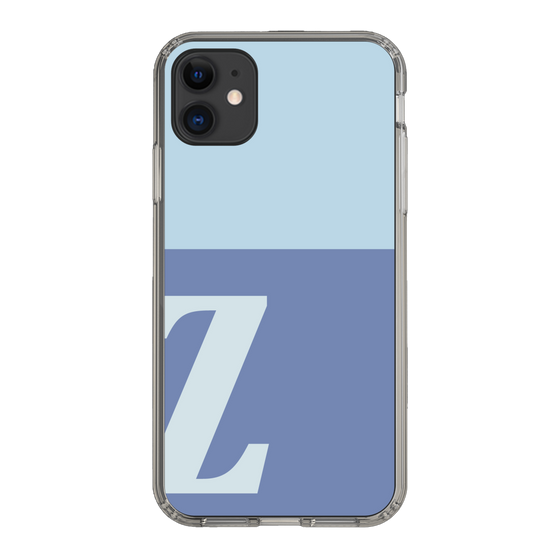 Slim Protection Case［ Original - initial two tone - Z blue ］