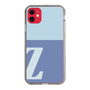 Slim Protection Case［ Original - initial two tone - Z blue ］