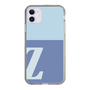 Slim Protection Case［ Original - initial two tone - Z blue ］