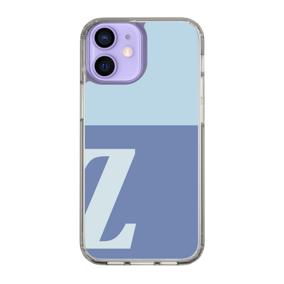Slim Protection Case［ Original - initial two tone - Z blue ］