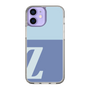 Slim Protection Case［ Original - initial two tone - Z blue ］