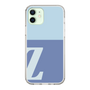 Slim Protection Case［ Original - initial two tone - Z blue ］