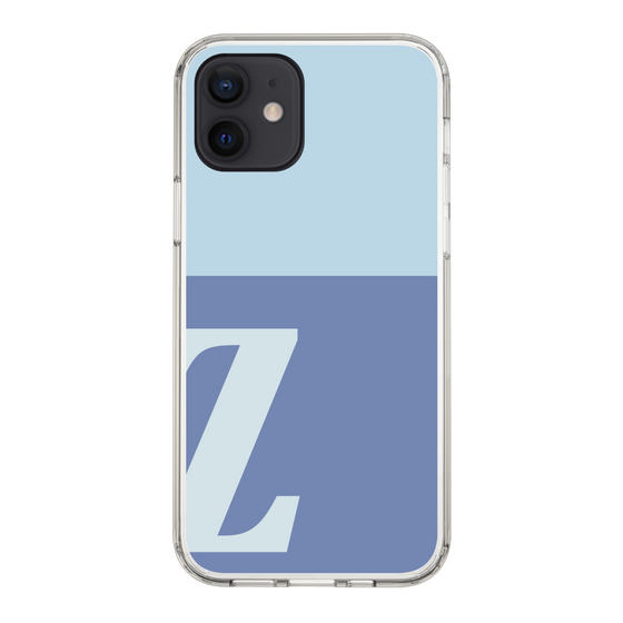 Slim Protection Case［ Original - initial two tone - Z blue ］
