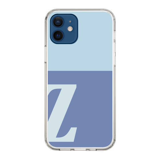 Slim Protection Case［ Original - initial two tone - Z blue ］