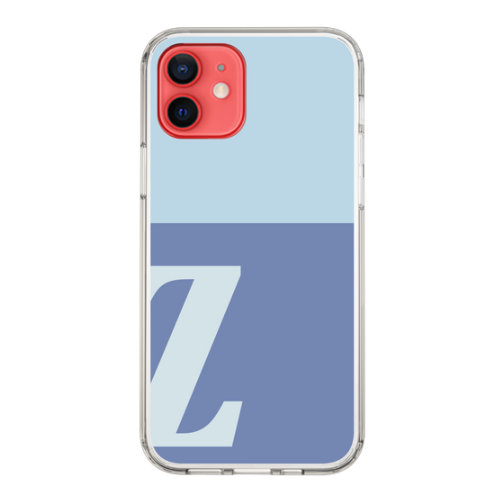 Slim Protection Case［ Original - initial two tone - Z blue ］