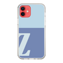Slim Protection Case［ Original - initial two tone - Z blue ］