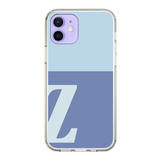 Slim Protection Case［ Original - initial two tone - Z blue ］