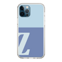 Slim Protection Case［ Original - initial two tone - Z blue ］