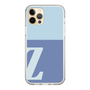 Slim Protection Case［ Original - initial two tone - Z blue ］