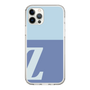 Slim Protection Case［ Original - initial two tone - Z blue ］