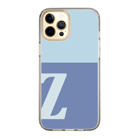 Slim Protection Case［ Original - initial two tone - Z blue ］
